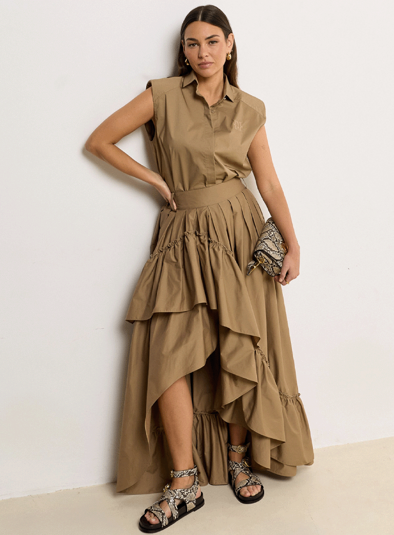 Josh V Rok Tarrant JV-2603-0501/621 light khaki • Dirk de Wit Mode