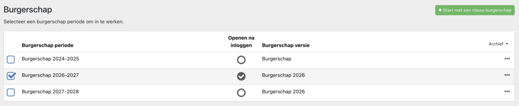 Schoolkwaliteit School - Mijnschoolplan - burgerschap starten